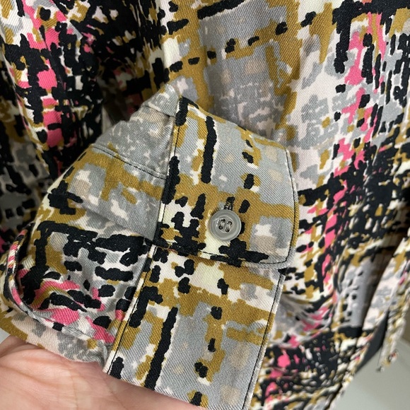 See by CHLOE blouse short top size US 8 vintage - Picture 8 of 10